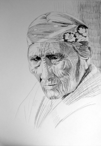 old Klamath woman